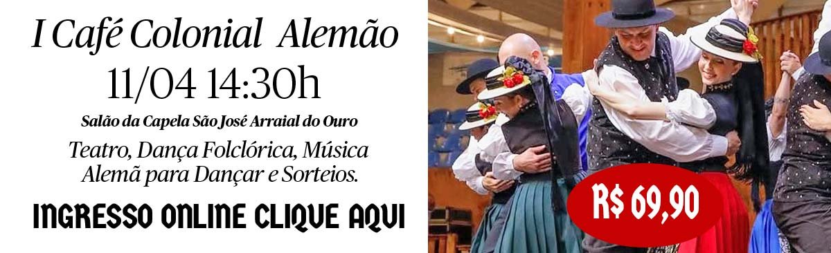 Ingressos para o Café Alemão