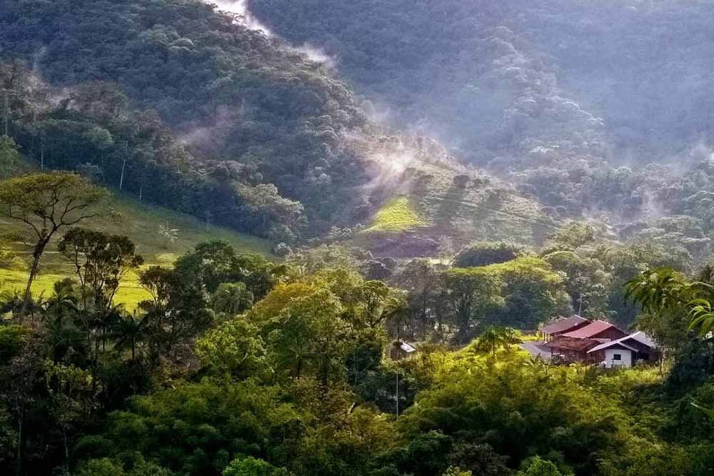 Pousada Chalé Campeiro Arraial do Ouro Gaspar SC Turismo Rural Rústico