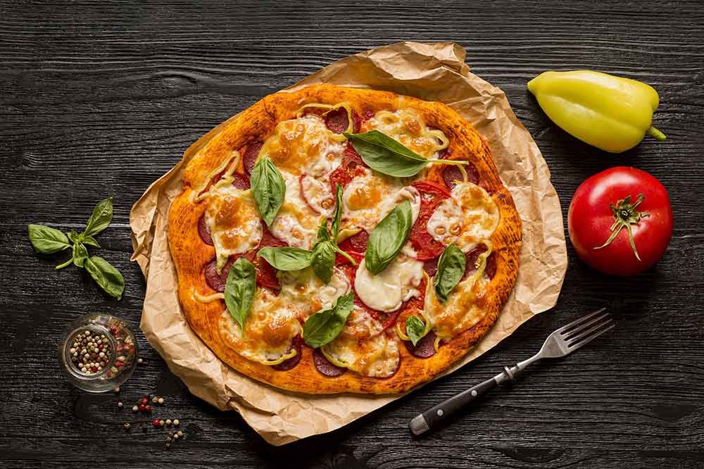 Massa com Majericão Massa Pizza Benefícios Saúde