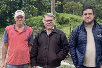 Jair Deschamps, José Boettcher e Henrique Pires