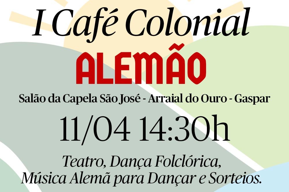 Café Colonial Alemão Arraial do Ouro Gaspar